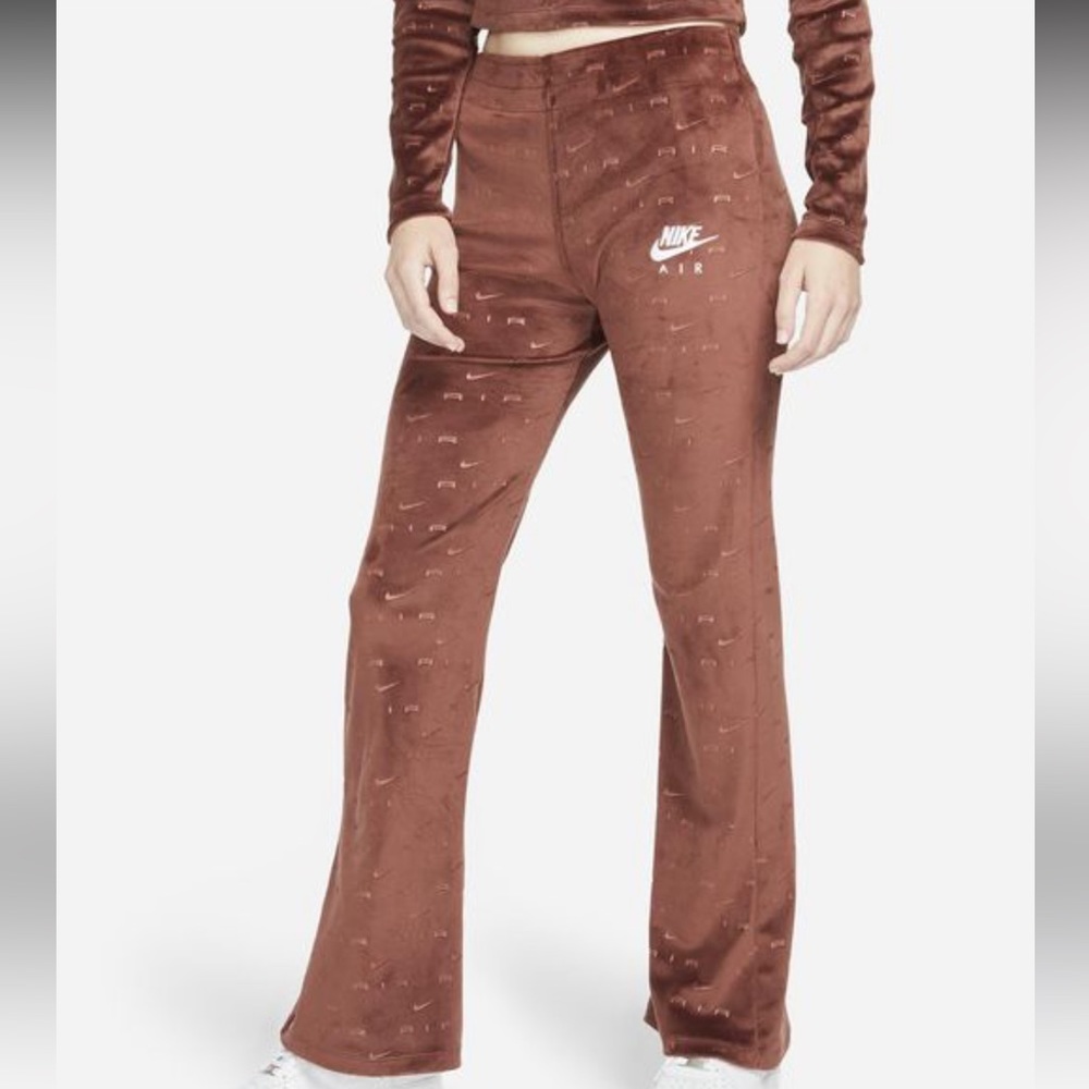 Nike Pink Velour Air Lounge Pants